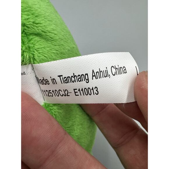 Pink Lamb Sheep Plush W/ Embroidered Flowers Front 9.5” Stuffed Animal Colorful - Picture 12 of 12